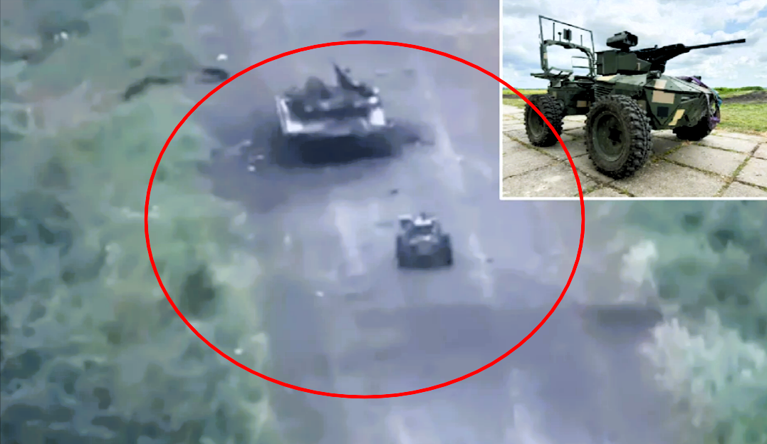 Ukraine schickt Killer-Roboter-in den Krieg! Russische Truppen in Angst - Roboter-Panzer sind hoch effektiv!
